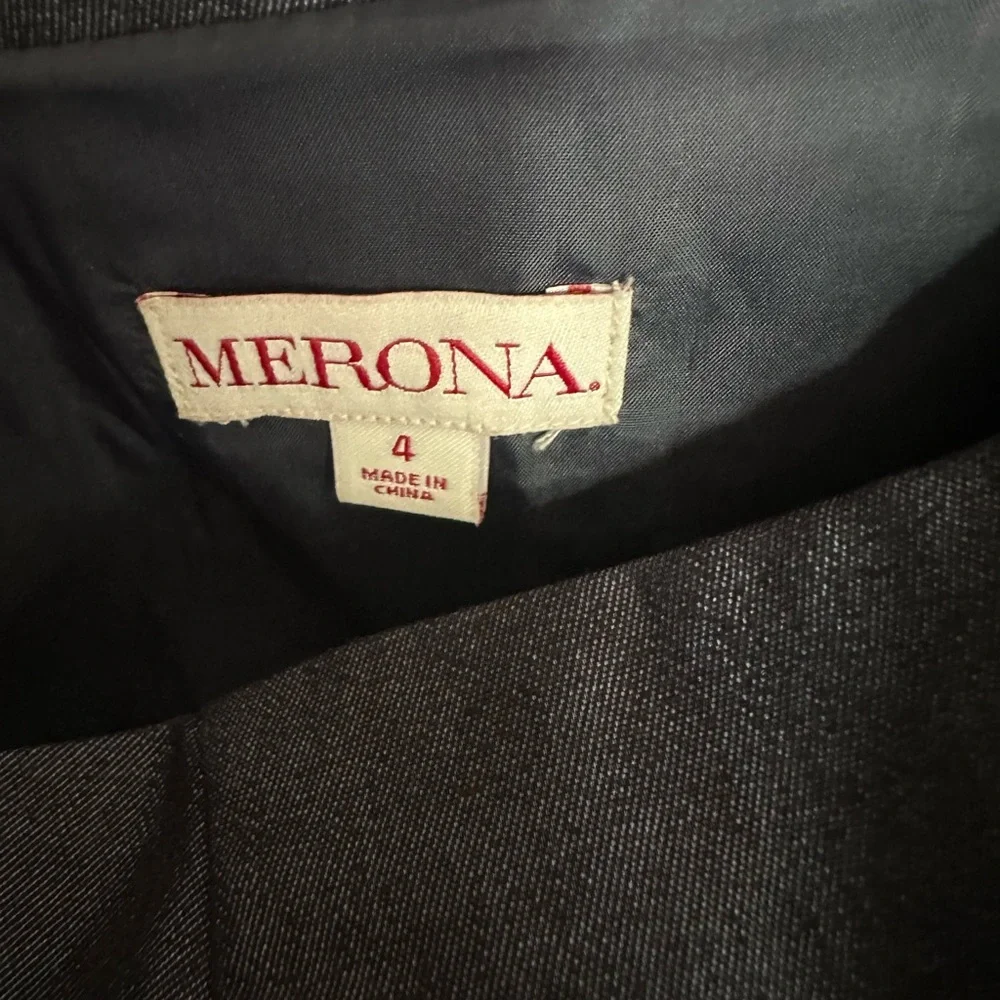 Merona Dark Blue Strapless Dress